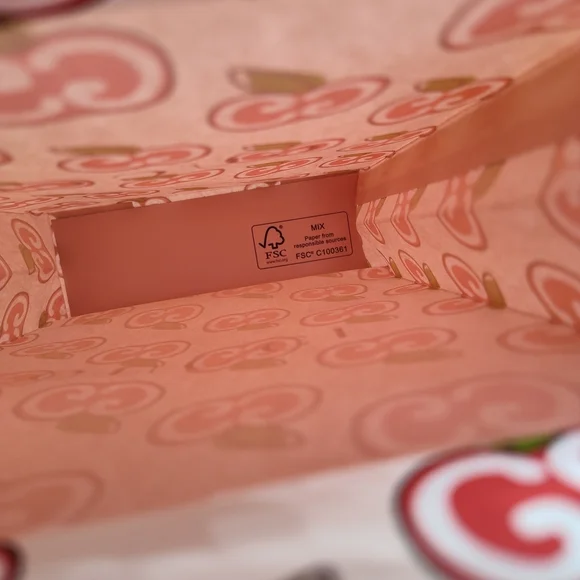 GUCCI Apple Print Gift Bag | Rare GG Apple Logo Shopping Packaging Collector - Picture 7 of 10